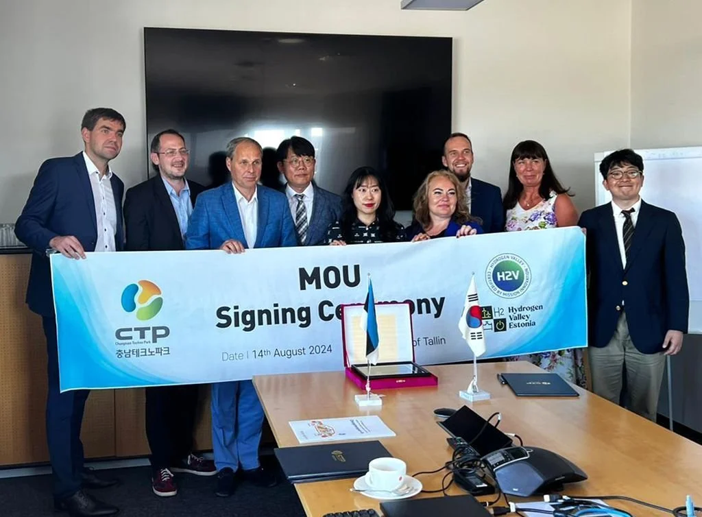 HVE and Chungnam Technopark signed a MOU to advance the hydrogen industry